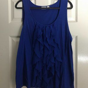 Blue Work Tank
